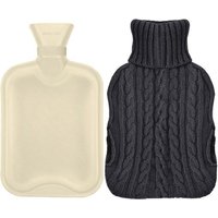 Bouteille d'eau Chaude, avec Housse en Tricot Souple