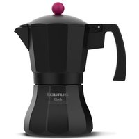 Taurus Black Moments 9 Cafetière à moka Noir