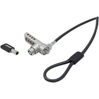 Dacomex 915025 câble antivol Noir, Acier 2 m