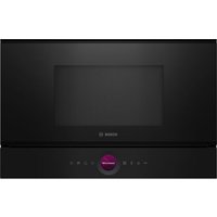 Micro-ondes Bosch BFL7221B1 - Série 8 - Encastrable - 900 W - 21 L - Noir