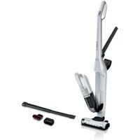 Aspirateur 2 en 1 Bosch BCH3P2301 - Série 4 - Réservoir 0,4 L - Blanc polaire métallique