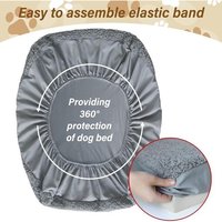 Kalanka-Housses Pour Lits Pour Chien, Housse De Rechange En Tissu Éponge Et Daim, Housse De Rechange Pour Panier Pour Chien, Grande Et Moyenne, 91 X