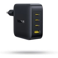 Kalanka-Enerfill Chargeur Usb C 140 W, Bloc D'alimentation Usb C À 4 Ports, Chargeur Pd Avec Pps, Chargeur Rapide Gan Compatible Avec Macbook