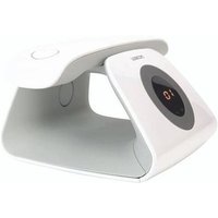 Téléphone sans fil Logicom Telephone fixe design retro repondeur Blanc