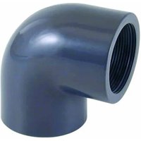 Coude PVC-U 90° Femelle 2": Raccordement Fiable pour Piscine & Irrigation
