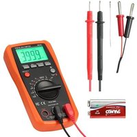 Multimètre Numérique TRMS-Duoku-4000 Points-Appareil de Mesure Polyvalent pour Tension AC/DC, Courant, Résistance