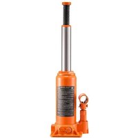 Cric Hydraulique Buteille 6 T-Duoku-Levage 195-375 mm pour Véhicules, Réparations Automobiles-Orange