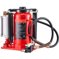 Cric Hydraulique Pneumatique 20 T-Duoku-Levage 260-495 mm-pour Voitures, Camions, Camping-cars et SUV