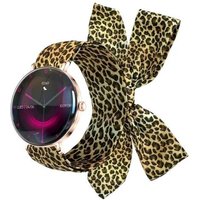 Montre connectée sportive Forever SB-370 Lucca Or Rose 1,43" Bluetooth v5.3 IP68 AMOLED 200mAh MultiSport Touch Panther Strip