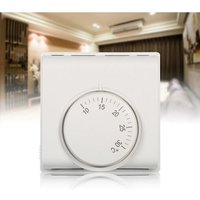 Thermostat Mécanique 6 A 220 V, Régulateur De Température Pour Climatisation Centrale, Hôtel, Restaurant, Supermarché Ou Maison