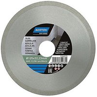 Disque diamant continu carrelage Norton 125x22 2 mm