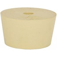 Bouchon caoutchouc pour dame-jeanne PET 12/23L, avec trou 9 mm
