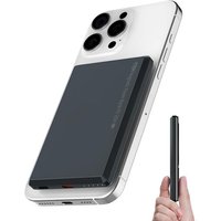 Kalanka-Batterie Externe Mag-Safe Powerbank: 5000mah Power Bank 9mm Slim Portable Chargeur Sans Fil Batterie Induction Avec Rapide Cable Usb-C Pd 20w