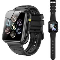 Montre Connectée Enfant, Montre Intelligente Enfant 26 Jeux, Réveil, Dual Camera, Podomètre, Musique, Enregistreur, Réveil, 4 À 12 Ans Noël Cadeaux
