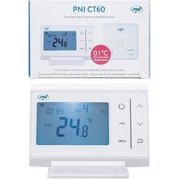 Thermostat sans Fil PNI CT60 pour Centrales Thermiques - Hystérésis 0,1°C