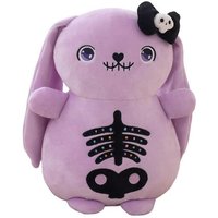 D¿¿coration de Paques en peluche effrayante, grand lapin d'Halloween de 3 m (118 pouces), en tissu doux pour la d¿¿coration int¿¿rieure et ext¿¿rieure