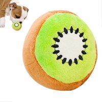 Jouet En Peluche Pour Chien, Stimulation Mentale, Peluche Ronde Avec Anneau ¿¿ Macher, Pour La Dentition, Le Jeu De Lancer, Utilisable ¿¿