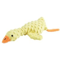 Peluche Pour Chien Jouet Interactif Couineur Avec Cachette Pour Friandises, Pour L'hygi¿¿Ne Dentaire Et Les Habitudes De Mastication, Jaune