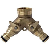 2-way water distributor for 1/2' + 3/4' / faucet connection / faucet plug