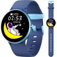 JEXNOVASHOP-Montre Intelligente pour Enfants¿Fitness Tracker Montre Étanche IP68 avec 19 Modes de Sport, Podomètre, Moniteur de Sommeil, Cadeau pour