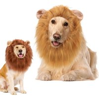 Perruque Pour Chien À Crinière De Lion Mignonne, Chapeau, Vêtements Amusants Pour Animaux De Compagnie, Casquette, Déguisement Fantaisie, Couvre-Chef
