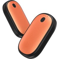 JGD-Chaufferette Main Rechargeable 2 en 1 Magnetique 5000mAh, Chaufferette Électrique USB Ultra-Fine, Reutilisable pour Golf Ski Gaming, pour Homme