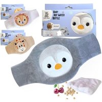 JGD-- Bouillotte Noyaux de Cerise Bébé - Ceinture Chauffante Sèche Anti-Colique pour Nourrisson, Micro-Ondes ou Four, Hypoallergénique et Lavable