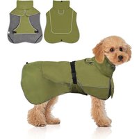 Waterproof Dog Winter Coat-Adjustable Reflective Dog Coat-Comfortable Protection For Outdoor Activities (S)