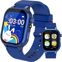JGD-Montre Connectée Enfant 32 Jeux,Montre Intelligente Enfant avec HD Caméra Livres Audio&Cartes d'étude,Suivi des Habitudes,3 Sportifs Podomètre