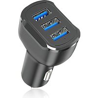 JGD-Adaptateur de chargeur de voiture, chargeur USB C chargeur de voiture allume-cigare chargeur de voiture prise USB adaptateur de prise de voiture
