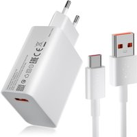 JGD-33W Chargeur Rapide avec Câble USB Type-C 1M pour Mi Turbo Charge Adaptateur de Chargeur Rapide 33W Charge Turbo Câble USB C pour Xiaomi Pad