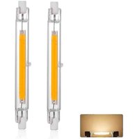 Ampoule Led R7s 118 Mm 30 W À Intensité Variable, Blanc Chaud 3000 K 3000 Lm, Linéaire, Remplace L'ampoule Halogène J118 300 W, 360-Cyhy