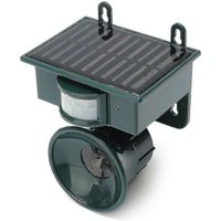 Répulsif à ultrasons solaire d'extérieur contre les oiseaux et les corbeaux nuisibles
