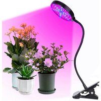 Lampe Horticole Led 15 W À Spectre Complet Pour La Croissance Des Plantes D'intérieur, Avec Minuterie