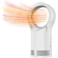 Mini Radiateur Soufflant En Céramique, Économie D'énergie, Chauffe Rapidement En 3 Secondes, Protection Anti-Basculement Et Anti-Surchauffe, Idéal