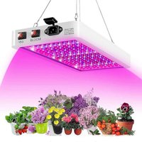 Lampe De Culture Led 2000 W Pour Plantes D'intérieur, 312 Led À Spectre Complet, Cycle Croissance/Floraison, Double Interrupteur, Étanchéité Ip65