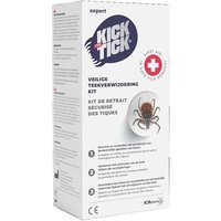 Kit de retrait pour tiques spray 40 utilisations pince tire-tique