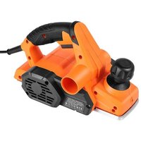 Rabot Électrique Filaire 82 mm-Duoku-650 W-16800 tr/min-avec Profondeur Ajustable et 2 Lames-Outil de Menuiserie