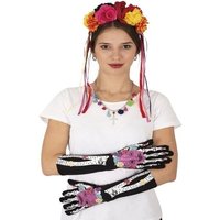 Ensemble Jour des Morts - PTIT CLOWN - Serre-tête, Gants et Collier