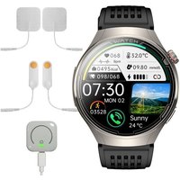 Montre intelligente avec aide au sommeil et massage Argent