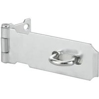 SP - Porte cadenas, à recouvrement, acier zingué, 100mm avec vis de pose - Serrurerie de Picardie
