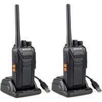 Rt27 Talkie Walkie Rechargeable, Radios Et Accessoires Pmr446 Sans Licence, 16 Canaux Ctcss/Dcs Vox, Talkie-Walkie Professionnel Avec Chargeur