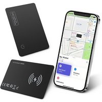 NouvelHorizonstore-Carte de suivi intelligente, rechargeable, compatible avec Find My (iOS uniquement), pour valises, sacs, passeports