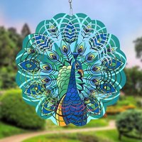 Nouvelhorizonstore-Moulins ¿¿ Vent En M¿¿Tal, Ornements De Jardin Magiques 3d, Moulin ¿¿ Vent Rotatif En M¿¿Tal Pour Cour Ext¿¿Rieure, Patio, Pelouse
