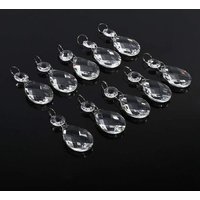 Nouvelhorizonstore-Cristaux Suspendus Pour Lustres, 10 Pi¿¿Ces Prismes En Cristal De Verre Clair Lustre Pendentif Lumi¿¿Re Lampe Partie Gouttes