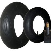 NouvelHorizonstore-OKAO Pneu brouette 3.50-8 + Chambre à air Compatible Roue de remorque,Tracteur Tondeuse,Diable,Chariot. Charge 120 kg. Valve TR13