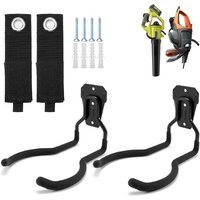 NouvelHorizonstore-Cintre pour outils électriques de jardin, porte-désherbage, tondeuse à corde, crochet mural, crochet mural de garage, capacité