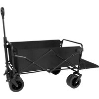 NouvelHorizonstore-Chariot Pliable avec roulettes,Chariot de Camping,Grande capacité de 98L-200L,avec poignée réglable, idéal pour Les achats de