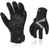 NouvelHorizonstore-Gants de travail hiver étanches, utilisation en chambre froide ou congélateur, doublure Thinsulate w/3M, écran
