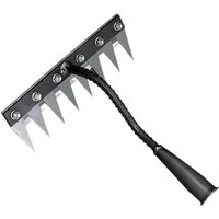 NouvelHorizonstore-Rateau de Désherbage 8 Dents Râteau Jardin Manuels Désherbeurs avec Remplaçables Dents